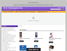 Tablet Screenshot of microinstruments.ca